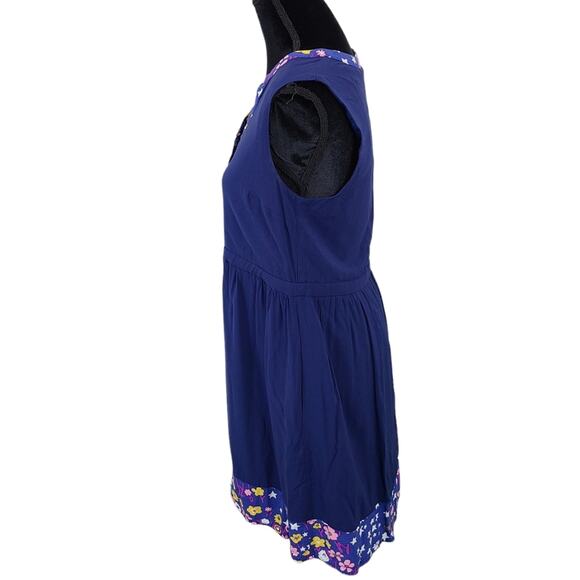 Mod Cloth Dress Womans M Cottage Core Floral Wedding Guest Modest Party Causal - Picture 9 of 14